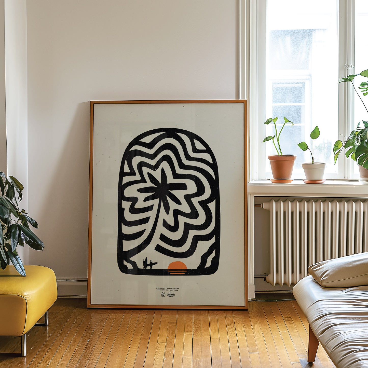 Energia de Palm Tree Print